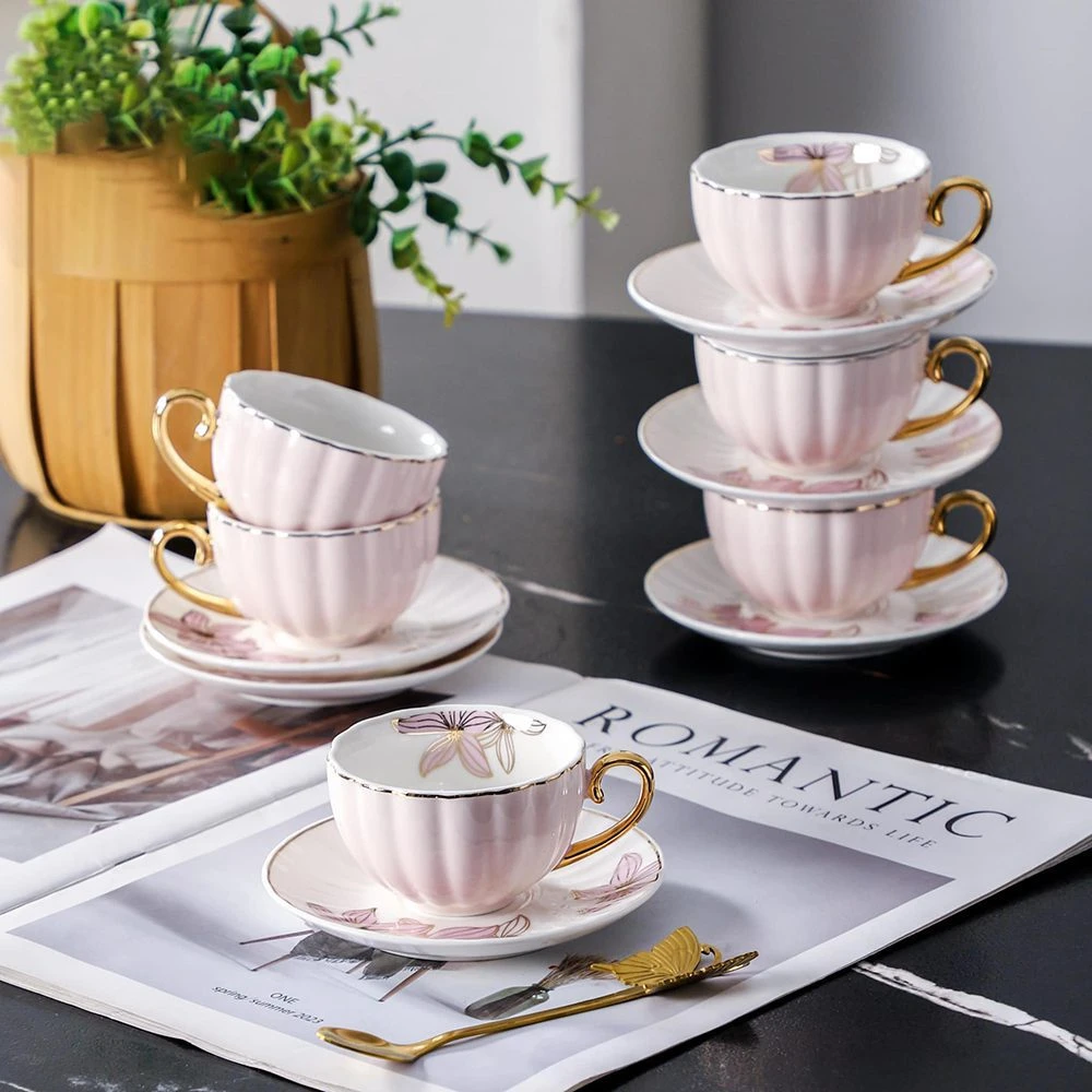 طقم قهوه – Pumpkin Pink