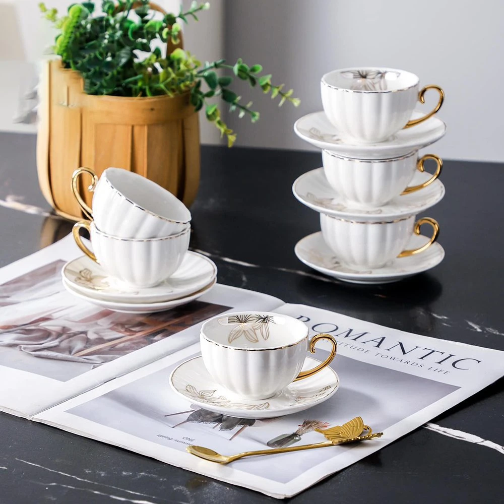 طقم قهوه – Pumpkin White