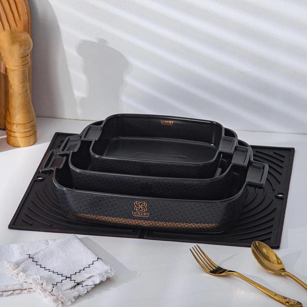 طقم طواجن 3 قطع – Luxury Gray