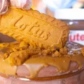 Mix Nutella Chocolate And Lotus Casserole