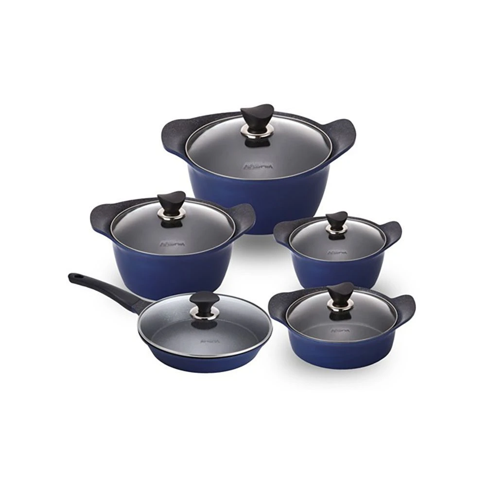 طقم حلل جيرانيت 10 قطعة – ارشيا