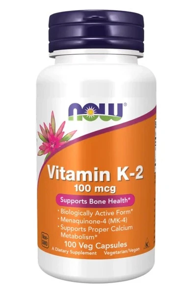 Vitamin K-2 100 mcg – NOW