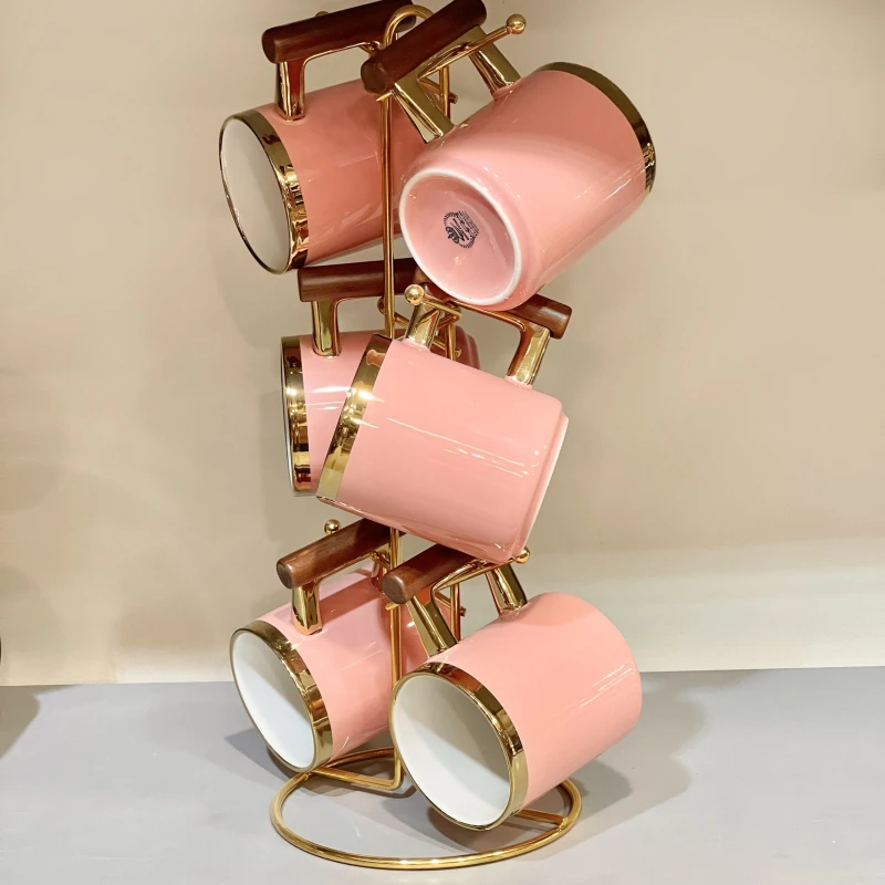 طقم مجات علي حامل – بورسلين