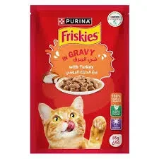 Friskies Adult Cat with Turkey 85gm
