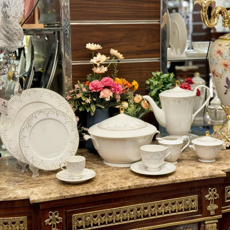 طقم سفره 112 قطعه – هلنان نارومي