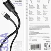 Charging And Data Cable Type C BX111 From BOROFONE For Type C. Very Fast - White