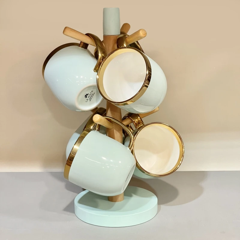 طقم مجات علي حامل – بورسلين