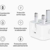 iPhone Triple Charger Head Type C 20 Watts Original