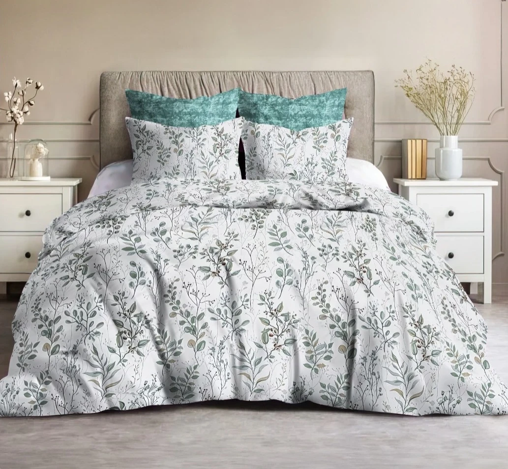 طقم ملايه سرير اطفال فلات مكون من6قطعه2 ملايه 200*240 قطن خامه العامريه