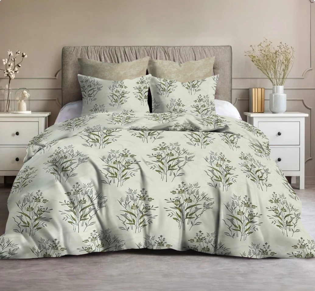 طقم ملايه سرير اطفال  فلات مكون من6قطعه  2ملايه 200*240 قطن خامه العامريه