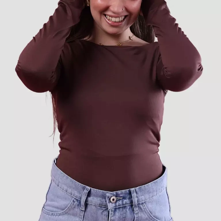 Sqauare Neck Long Sleeves