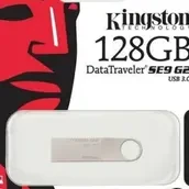 Kingston Metal Flash Drive 128 GB