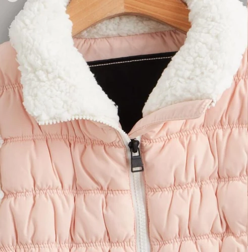 Teddy Panel Puffer Gilet