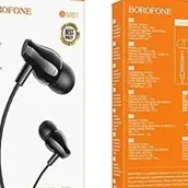 BOROFONE Wired Earphones With Borofone Microphone - Black, BM61, Wired, In-Ear, BM61