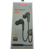 X Scoot Wired Earphone with Microphone Black Xs703 Wired in Ear Hifi Distinctive Product