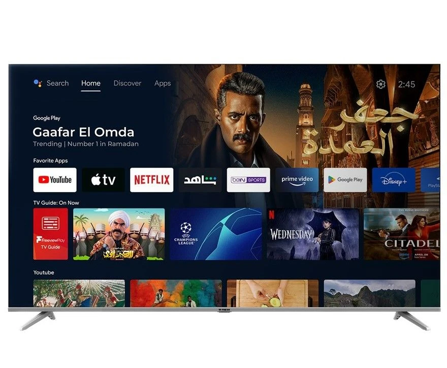 شاشه فريش FHD جوجل سمارت 43 بوصه ريسيفر داخلي - 43LF423RGT