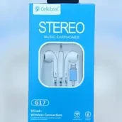 Digital Headphone With Lightning Plug For IPhone Stylish And Compact Design - White, Wireless, On-Ear Headphones EARPHONE Celebrat LIGHTNING WIRED WHITE Celebrat