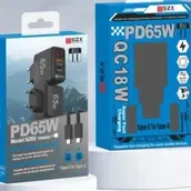 Original Smart Charger For All Samsung And Oppo Type CV PD Devices And USB Port 65 Watts Szx Sz65