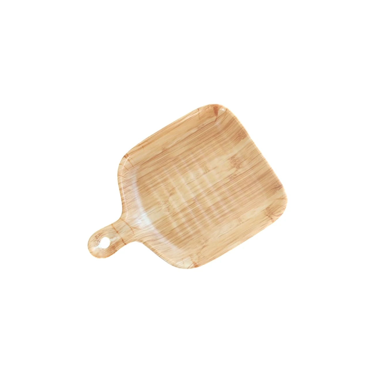 طاسه تقديم ميلامين خشبي شكل جريل بيد 15*15