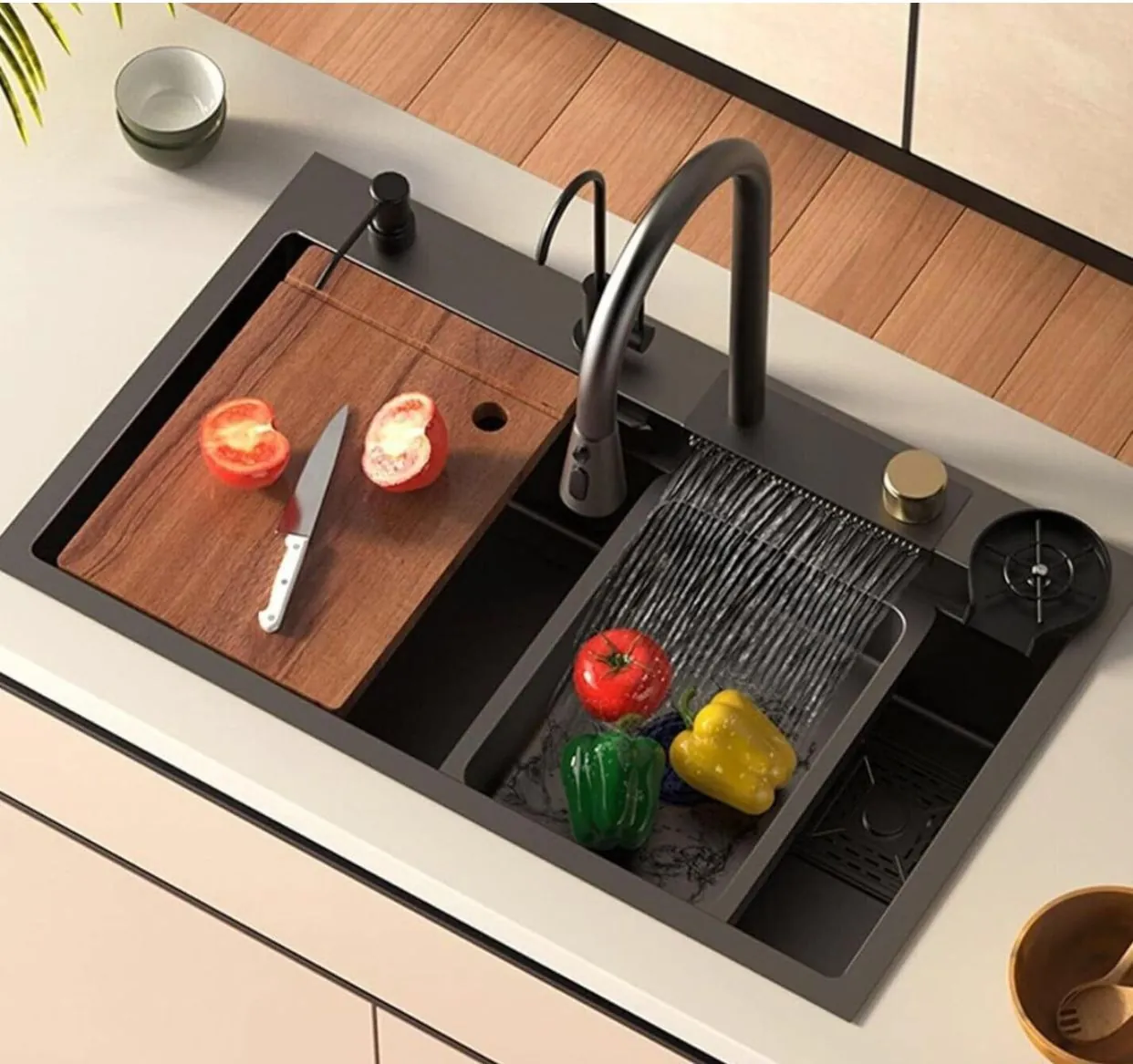 حوض مطبخ سمارت استانلس