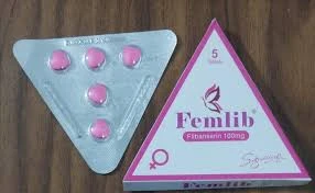 أقراص فيملايب لزيادة الرغبة الجنسية لدى النساء (الحبة الروز) – Femlib 100 mg 5 Tablets