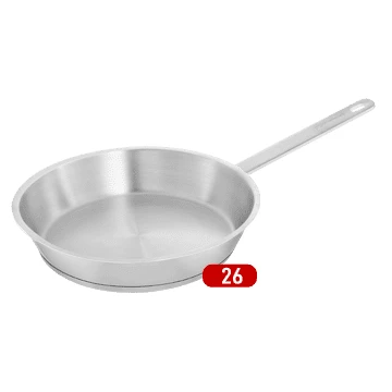 مقلاة ووك العميقة أوبتيما ستانلس ستيل 26 من زهران