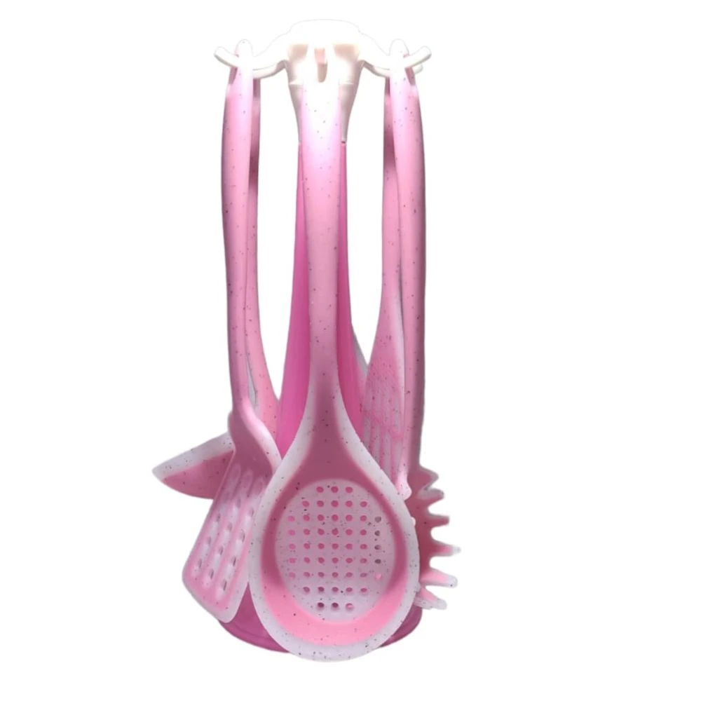 طقم توزيع سيلكون 7 ق على حامل مستورد