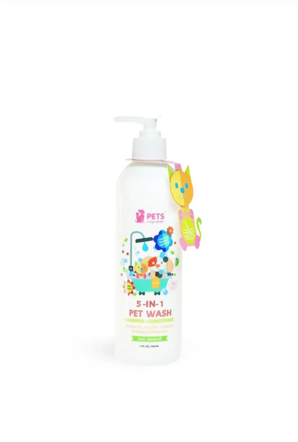 Anti Dandruff Shampoo for pet - Bubble Gum 500ml