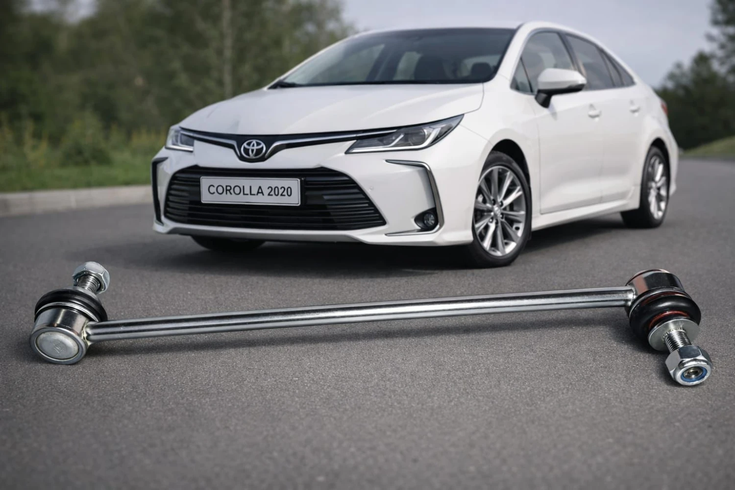 تيش ميزان امامى تويوتا كرولا 2020