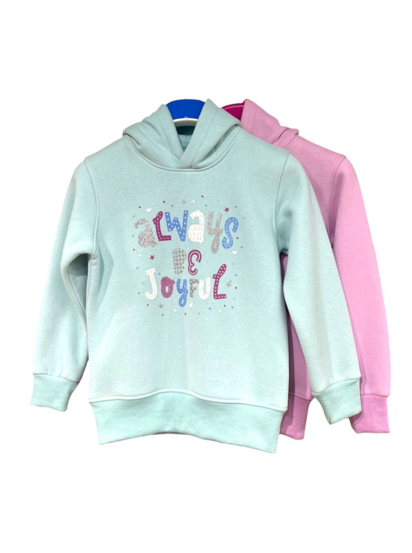 سويتشرت بناتي خامه ميلتون قطن 100%