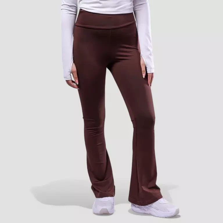 Dark Brown Flared Pant